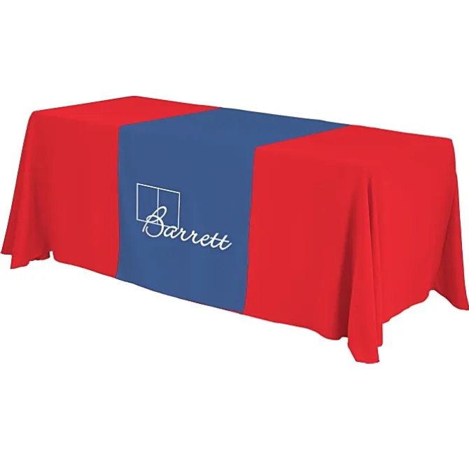 Serged 6-foot Closed-Back Table Throw and Runner Kit - 24 hr