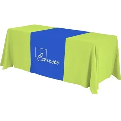 Serged 6-foot Closed-Back Table Throw and Runner Kit - 24 hr