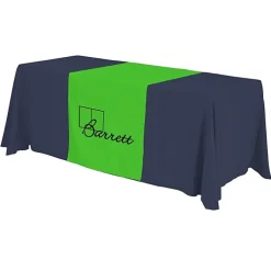 Serged 6-foot Closed-Back Table Throw and Runner Kit - 24 hr