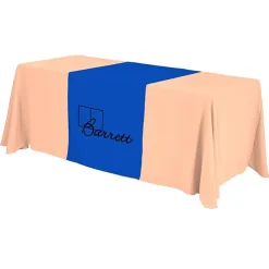 Serged 6-foot Closed-Back Table Throw and Runner Kit - 24 hr