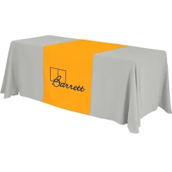 Serged 6-foot Closed-Back Table Throw and Runner Kit - 24 hr