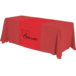 Serged 6-foot Closed-Back Table Throw and Runner Kit - 24 hr
