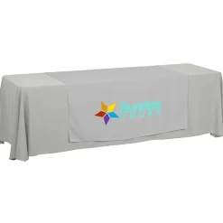 Serged 8-foot Closed-Back Table Throw and Runner Kit