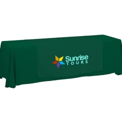 Serged 8-foot Closed-Back Table Throw and Runner Kit