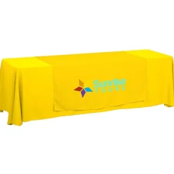 Serged 8-foot Closed-Back Table Throw and Runner Kit