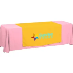 Serged 8-foot Closed-Back Table Throw and Runner Kit