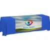 Serged 8-foot Closed-Back Table Throw and Runner Kit - Full Color