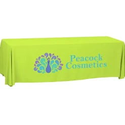 Serged Open-Back Polyester Table Throw - 8 feet - 24 hr