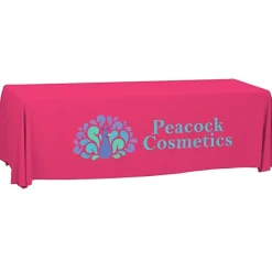Serged Open-Back Polyester Table Throw - 8 feet - 24 hr