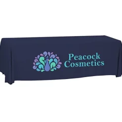 Serged Open-Back Polyester Table Throw - 8 feet - 24 hr