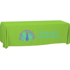 Serged Open-Back Polyester Table Throw - 8 feet - 24 hr