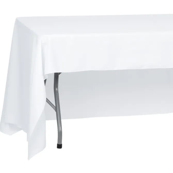 Serged Open-Back Polyester Table Throw - 16 feet - Full Color