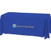 Serged Open-Back Stain Resistant Table Throw - 6 feet