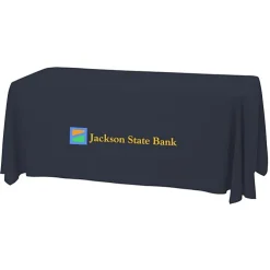 Serged Open-Back Stain Resistant Table Throw - 6 feet