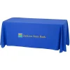 Serged Open-Back Stain Resistant Table Throw - 6 feet - 24 hr