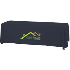 Serged Open-Back Stain Resistant Table Throw - 8 feet