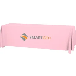 Serged Open-Back Table Throw with Pocket - 8 feet
