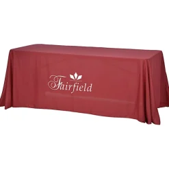 Serged Value Closed-Back Table Throw - 6 feet