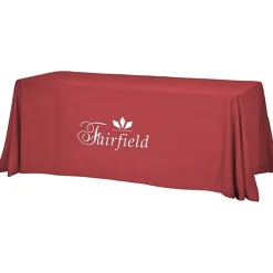 Serged Value Closed-Back Table Throw - 6 feet