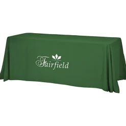 Serged Value Closed-Back Table Throw - 6 feet