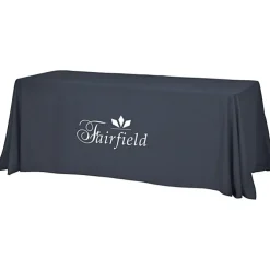 Serged Value Closed-Back Table Throw - 6 feet