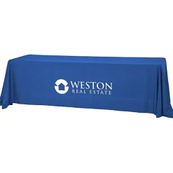 Serged Value Closed-Back Table Throw - 8 feet