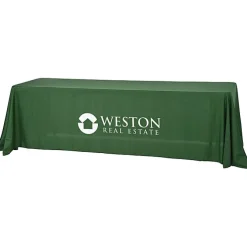 Serged Value Closed-Back Table Throw - 8 feet