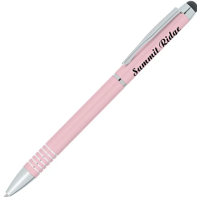 Sharon Stylus Twist Metal Pen - Metallic