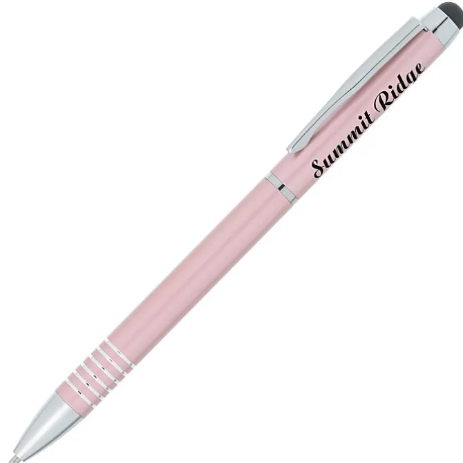 Sharon Stylus Twist Metal Pen - Metallic