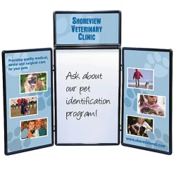 Show N Write Tabletop Display - 6 feet - Full Color