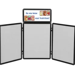 Show N Write Tabletop Display - 4 feet - Header