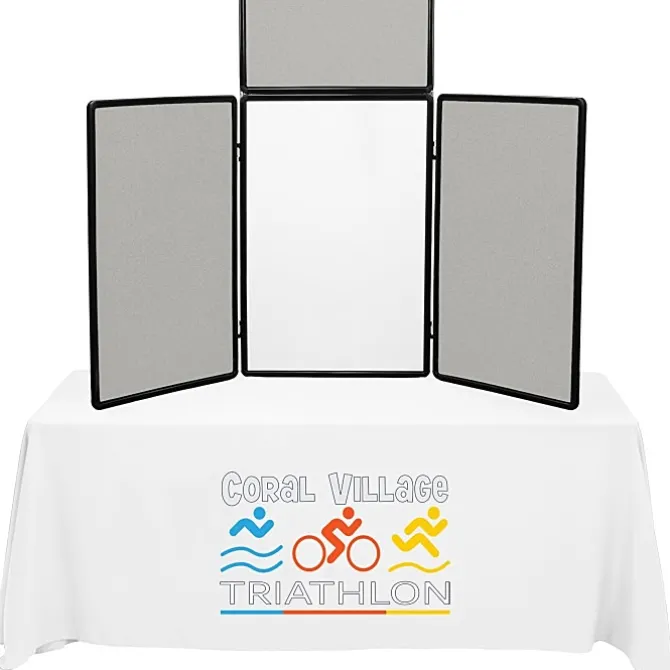 Show N Write Tabletop Display Kit - 6 feet - Blank