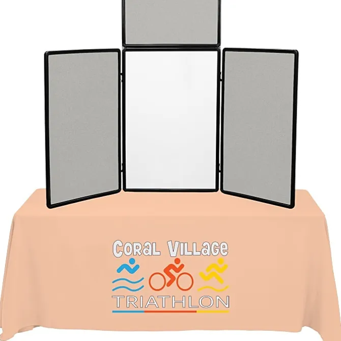 Show N Write Tabletop Display Kit - 6 feet - Blank