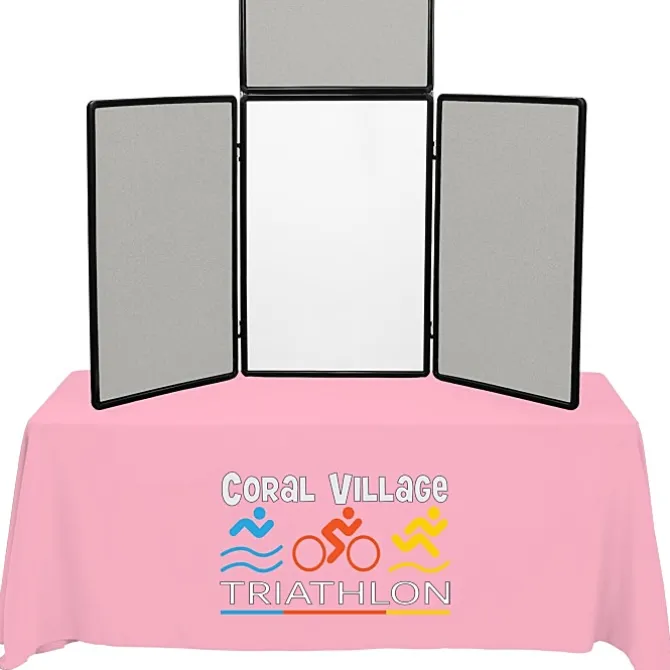 Show N Write Tabletop Display Kit - 6 feet - Blank