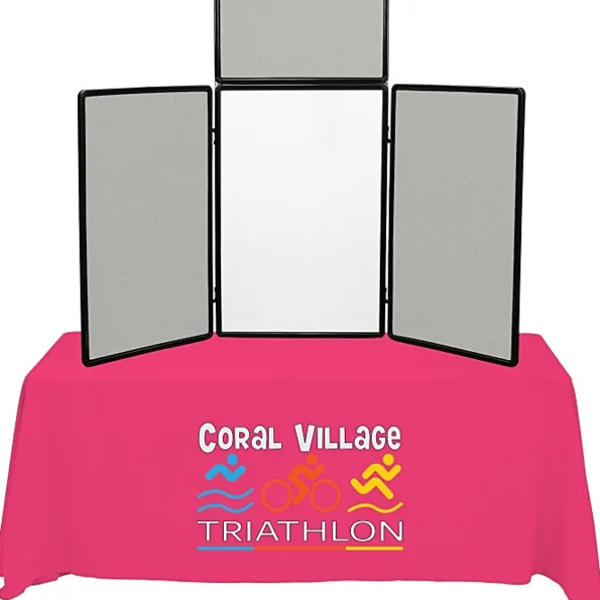 Show N Write Tabletop Display Kit - 6 feet - Blank