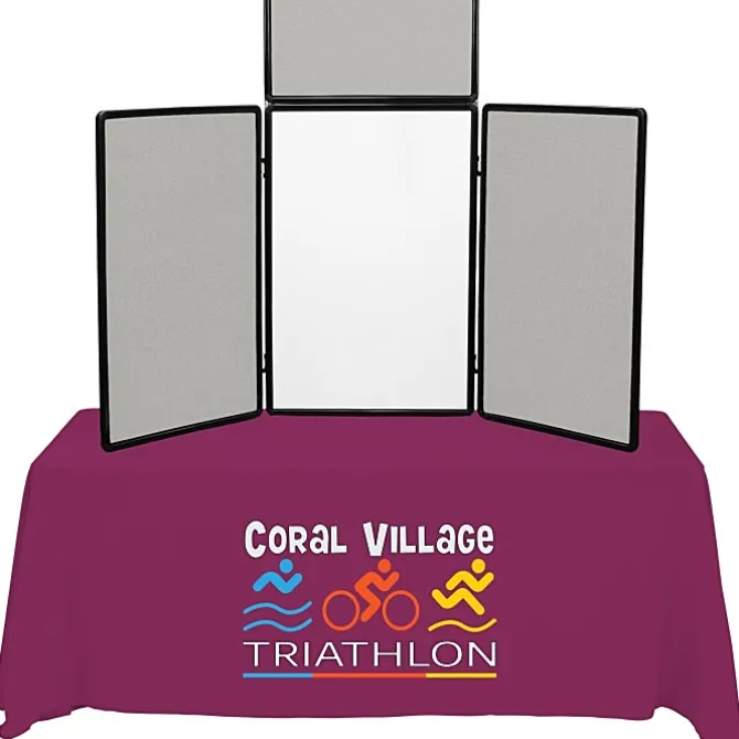 Show N Write Tabletop Display Kit - 6 feet - Blank