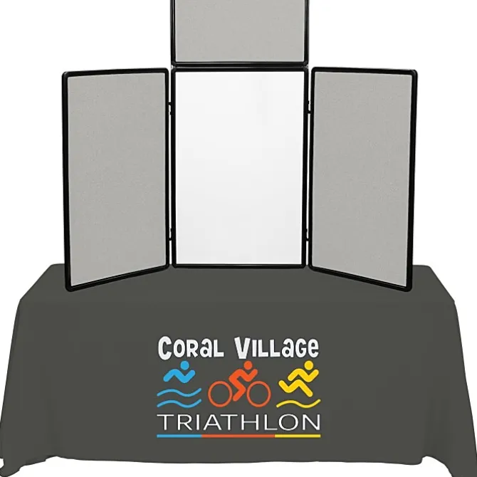 Show N Write Tabletop Display Kit - 6 feet - Blank