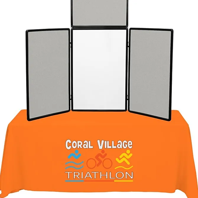 Show N Write Tabletop Display Kit - 6 feet - Blank