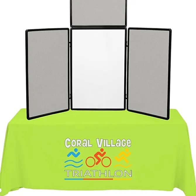Show N Write Tabletop Display Kit - 6 feet - Blank