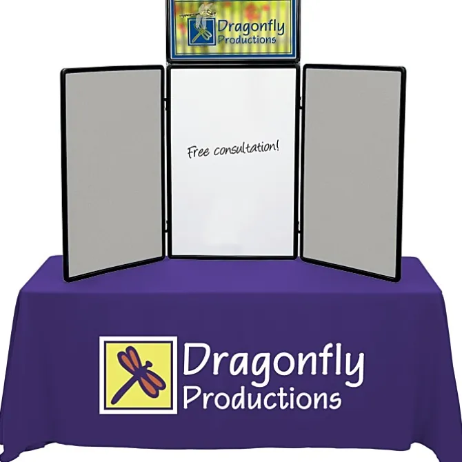 Show N Write Tabletop Display Kit - 6 feet - Header