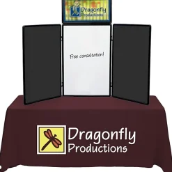 Show N Write Tabletop Display Kit - 6 feet - Header