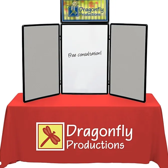 Show N Write Tabletop Display Kit - 6 feet - Header