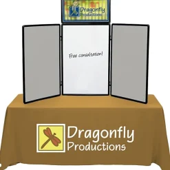 Show N Write Tabletop Display Kit - 6 feet - Header