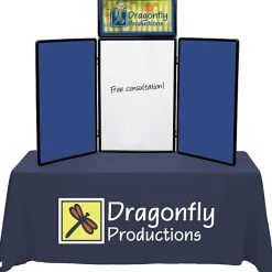 Show N Write Tabletop Display Kit - 6 feet - Header