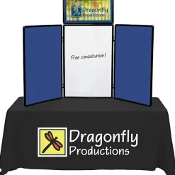 Show N Write Tabletop Display Kit - 6 feet - Header