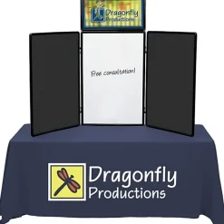 Show N Write Tabletop Display Kit - 6 feet - Header