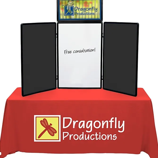 Show N Write Tabletop Display Kit - 6 feet - Header
