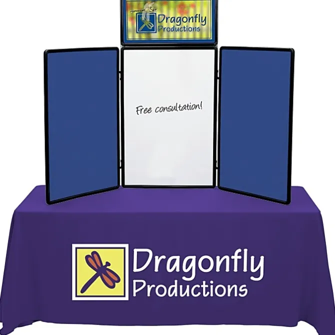 Show N Write Tabletop Display Kit - 6 feet - Header