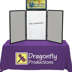 Show N Write Tabletop Display Kit - 6 feet - Header