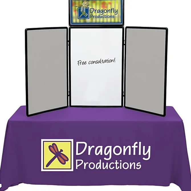 Show N Write Tabletop Display Kit - 6 feet - Header
